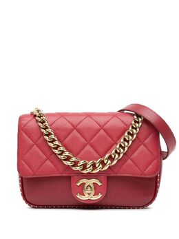 CHANEL Pre-Owned: Красная сумка 