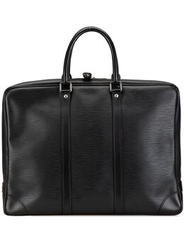 Louis Vuitton Pre-Owned: Чёрная сумка 