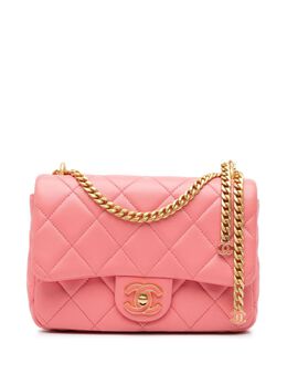 CHANEL Pre-Owned: Розовая сумка 