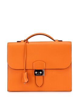 Hermès Pre-Owned: Оранжевая сумка 
