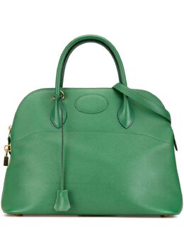 Hermès Pre-Owned: Зелёная сумка 