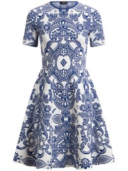 ETRO: Жаккардовое платье 