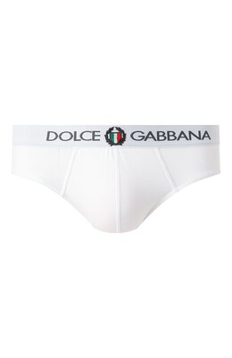 Dolce & Gabbana: Белые трусы 