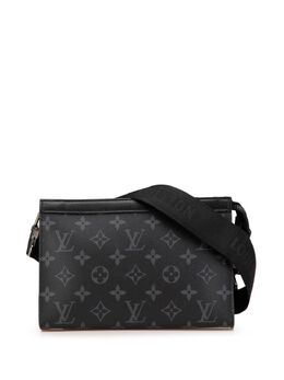 Louis Vuitton Pre-Owned: Чёрный кошелёк 