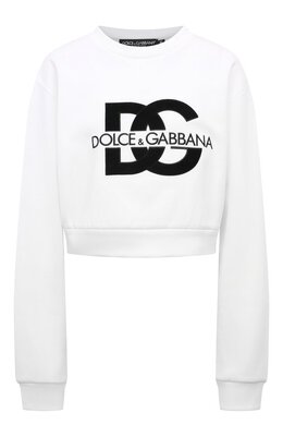 Dolce & Gabbana: Хлопковый свитшот 