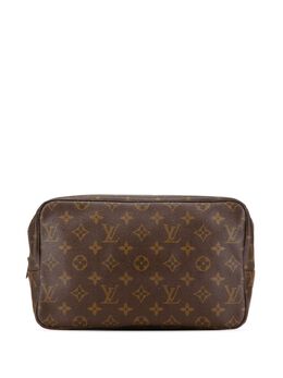 Louis Vuitton Pre-Owned: Коричневый клатч 