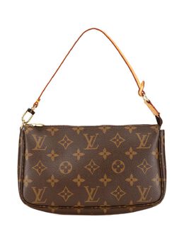 Louis Vuitton Pre-Owned: Коричневая сумка 