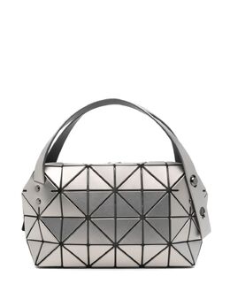 Bao Bao Issey Miyake: Серебристая сумка-шоппер 
