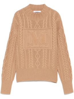 Max Mara: Коричневый свитер 