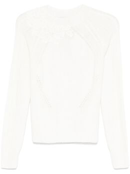 Ermanno Scervino: Свитер с растительным принтом 