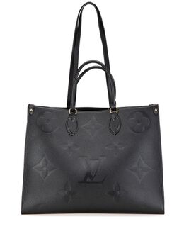 Louis Vuitton Pre-Owned: Чёрная сумка 