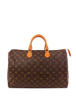 Louis Vuitton Pre-Owned: Коричневая сумка 
