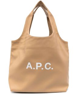 A.P.C.: Сумка-шоппер с принтом 