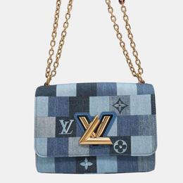 Louis Vuitton: Голубая сумка  Twist