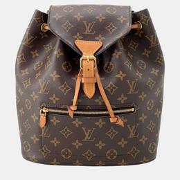 Louis Vuitton: Коричневая сумка 