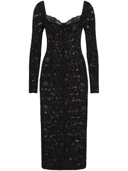 Dolce & Gabbana: Длинное платье 