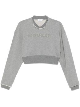 Alexander McQueen: Свитшот с длинным рукавом 