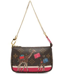 Louis Vuitton Pre-Owned: Коричневая сумка 