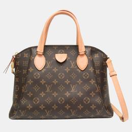 Louis Vuitton: Коричневая сумка 