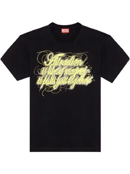 Diesel: Чёрная футболка 