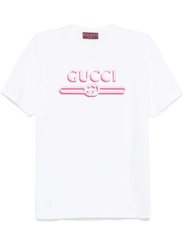 Gucci: Хлопковая футболка 