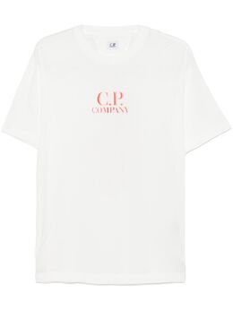 C.P. Company: Белая футболка 