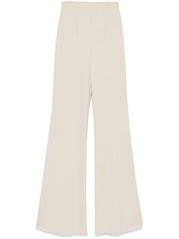 Sportmax: Бежевые брюки 