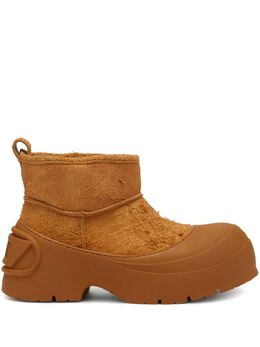 Diesel: Коричневые ботинки 