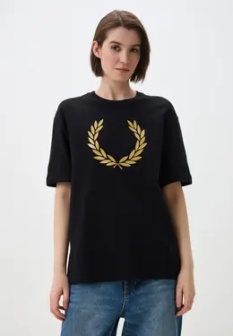 Fred Perry: Чёрная футболка 