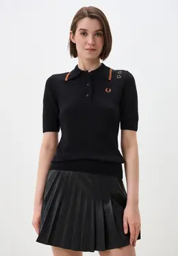 Fred Perry: Чёрное поло 