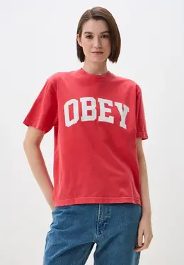 Obey: Красная футболка 