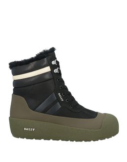 Bally: Чёрные ботинки 