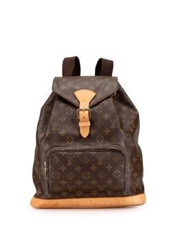 Louis Vuitton Pre-Owned: Коричневый рюкзак 