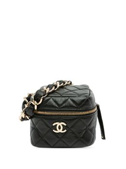 CHANEL Pre-Owned: Чёрная сумка 