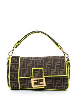 Fendi Pre-Owned: Коричневая сумка 