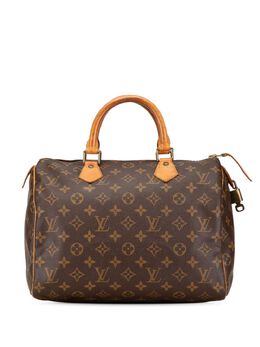 Louis Vuitton Pre-Owned: Коричневая сумка 