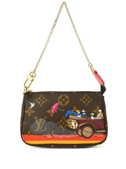 Louis Vuitton Pre-Owned: Коричневая сумка 