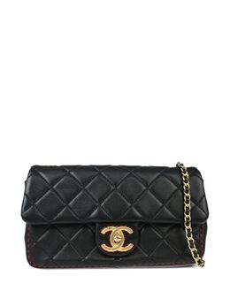 CHANEL Pre-Owned: Чёрная сумка 