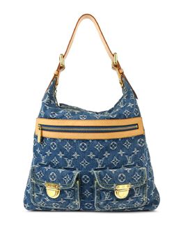 Louis Vuitton Pre-Owned: Голубая сумка 
