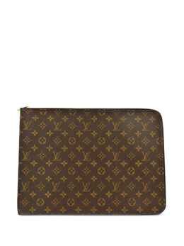 Louis Vuitton Pre-Owned: Коричневая сумка 