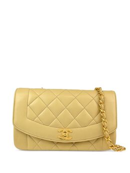 CHANEL Pre-Owned: Бежевая сумка 