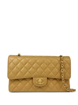CHANEL Pre-Owned: Бежевая сумка 