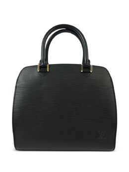 Louis Vuitton Pre-Owned: Чёрная сумка-шоппер 