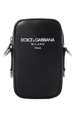 Dolce & Gabbana: Чёрная сумка 