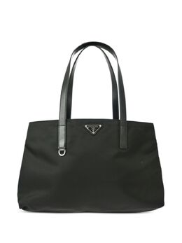 Prada Pre-Owned: Чёрная сумка-шоппер 