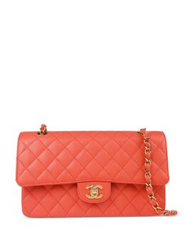 CHANEL Pre-Owned: Оранжевая сумка 