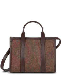 ETRO: Коричневая сумка-шоппер 