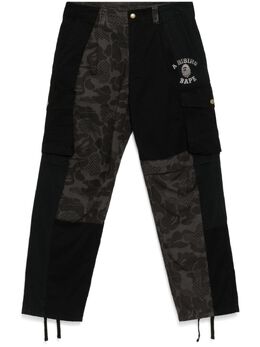 A BATHING APE®: Чёрные брюки 