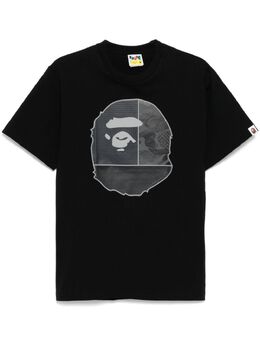 A BATHING APE®: Чёрная футболка 