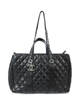 CHANEL Pre-Owned: Чёрная сумка 